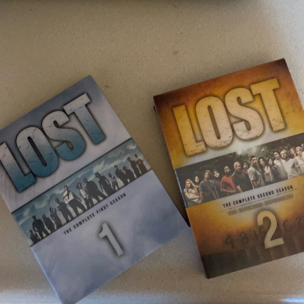 LOST DVD Seasons 1 and 2